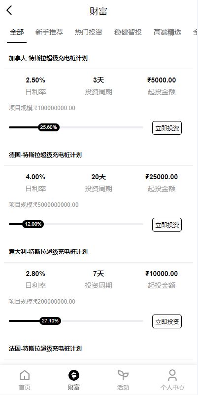 图片[7]-新版全开源海外特斯拉投资系统源码/多语言投资理财/前端vue-优选源码