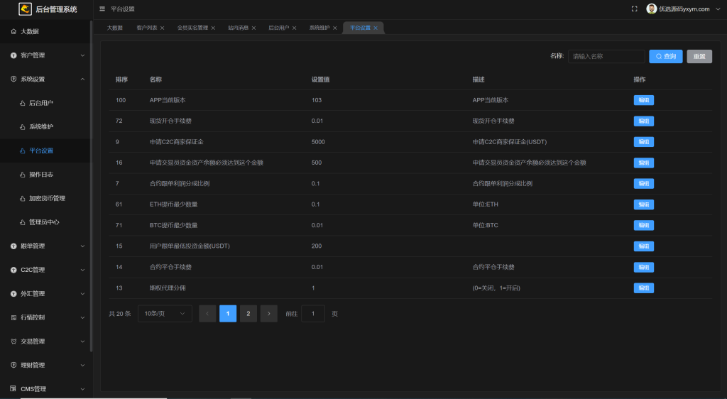图片[12]-Java全开源多语言综合股票外汇交易所系统源码-优选源码