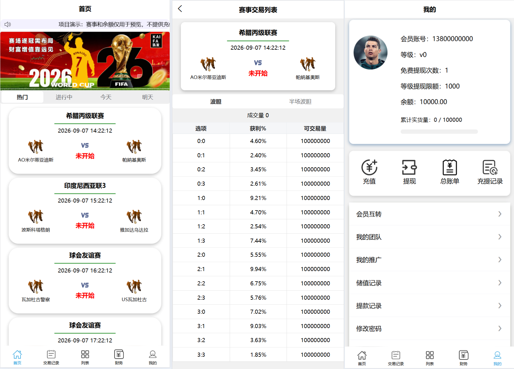uniapp全开源体育赛事反波胆系统源码-优选源码